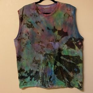 XL Reverse Tie Dye Tank Top